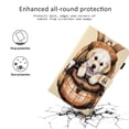 thumbnail image 5 of Fire HD 8 Case (2018/2017/2016, 8th/7th/6th Generation), Allytech Slim Folio Kickstand Auto Sleep Wake Magnetic Closure Cards Pocket Wallet Case Cover for Amazon Kindle Fire HD 8, Cute Dog, 5 of 8
