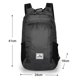 thumbnail image 5 of Mochila de senderismo ultraligera, plegable, impermeable, pequeña, duradera, práctica, plegable, perfecta para escalar, acampar, mochila, ciclismo VSH, 5 of 5