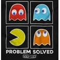 thumbnail image 2 of Problem Solved Pacman Men's Graphic T Shirt Tees Brisco Brands S, 2 of 4