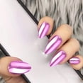 thumbnail image 3 of SDOHIG Metal Mirror Nail Polish, Quick-Dry, No-Bake, High-Shine Chrome Finish, Pink, 7ml, 3 of 5