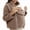 Camel, variant on Maternity Winter Coat | 2-In-1 Zip-Up | Fall Winter Fleece Sweatshirt Warm Kids Carrier Jacket | for Daily Wear