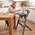 thumbnail image 2 of Gymax 3-in-1 Washable Baby High Chair w/Detachable & Adjustable Tray Extra Footrest, 2 of 9