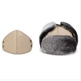 thumbnail image 4 of Lainin Winter Outdoor Trapper Hat, Russian Ushanka Trooper Aviator Ski Hat Earflap with Mask for Men & Women, 4 of 14