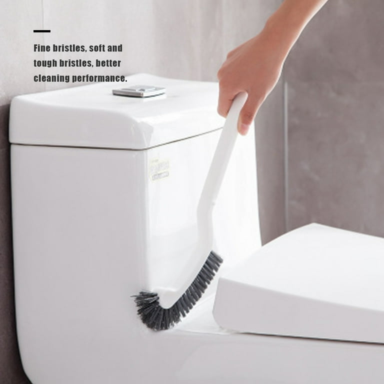 ROBOT-GXG Toilet Cleaning Brush - Bathroom Toilet Brush Cleaner - Toilet  Bowl Cleaning Brush for Bathroom Deep-Cleaning Toilet Bowl Cleaner Brush