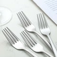 thumbnail image 6 of Bestdin 36 Pieces Dinner Fork Set, 7.1" Stainless Steel Table Forks,Cutlery Forks Only, Dishwasher Safe, Mirror Polished, Cake Forks, Dessert Forks for Home Kitchen & Restaurant, 6 of 9