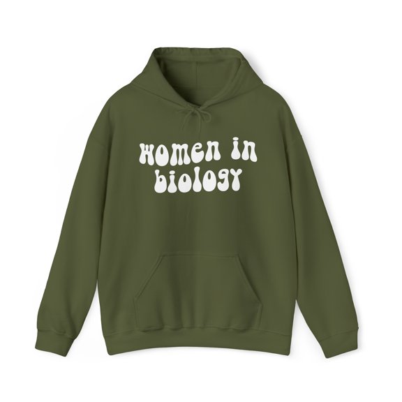 Women in Biology Biologist Graduation Hoodie, Gifts, Hooded Sweatshirt