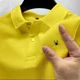 thumbnail image 3 of Camiseta de manga corta con solapa de verano para oficina, estilo clásico, estilo polo, para hombre, para negocios, ocio, transpirable, 3 of 5