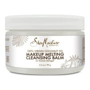 SheaMoisture Makeup Melting Cleansing Balm, 100% Virgin Coconut Oil, 3.5 oz
