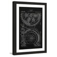 thumbnail image 2 of "Gears 1912 Black Paper" Framed Painting Print, 2 of 4