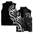 thumbnail image 3 of Chalecos geniales para hombres Chalecos de armadura Chaquetas para hombres Tendencia de invierno para hombre Calidez Impresión 3D Chaleco de caballero duradero a prueba de viento frío Abrigo de alta c, 3 of 4
