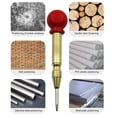 thumbnail image 1 of Perforadora de pasador central automática, broca para romper ventanas de coche con tapa (dorado) Ndcxsfigh Para estrenar, 1 of 5