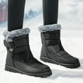 thumbnail image 4 of Northblanc Womens Snow Boots Winter Shoes with Comfortable Faux Fur Lined Warm Booties Waterproof Non Slip Outdoor Shoes, 4 of 8