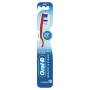 Oral-B Healthy Clean Toothbrush, Blasts Away Plaque, Soft, 1 Count, for Adults & Children 3+