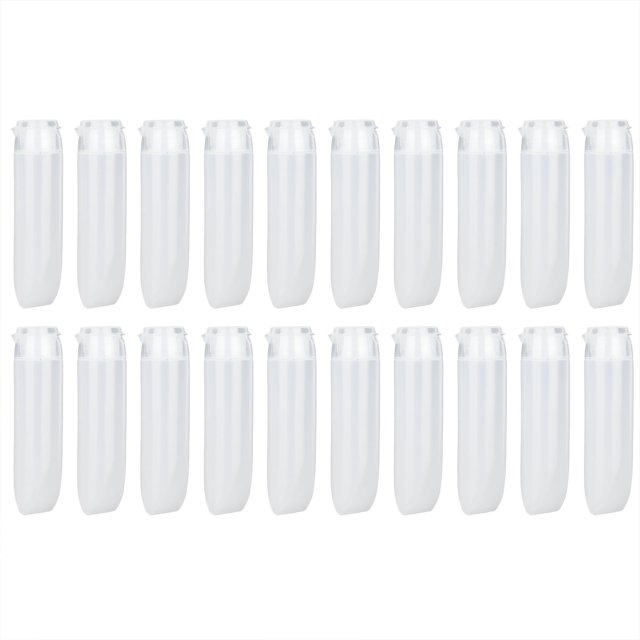 Cosmetic Squeeze Bottle,20Pcs Empty Cosmetic Tube Facial Cleanser Container Travel Accessory Solid Performance