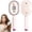 Pink, variant on Electric Steam Brush for Hair, 2026 New Rechargeable Hair Straightener Brush with Detangling Comb, Water Spray Hair Brush for Both Long & Short Hairs (Purple)
