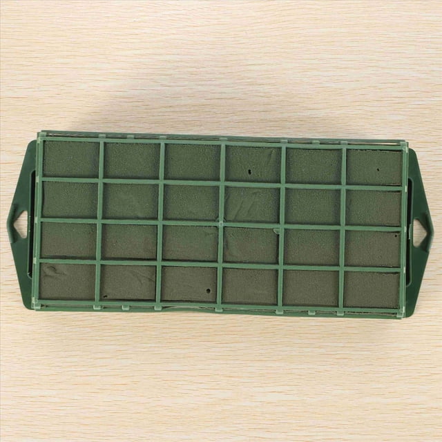 1 Pieza Jaula de Espuma Floral Soporte Flores con para Cuenco Mesa Centro Arreglo