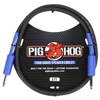 Pig Hog PHSC3 8mm Speaker Cable 3ft 14 Gauge Wire - Head to Cab