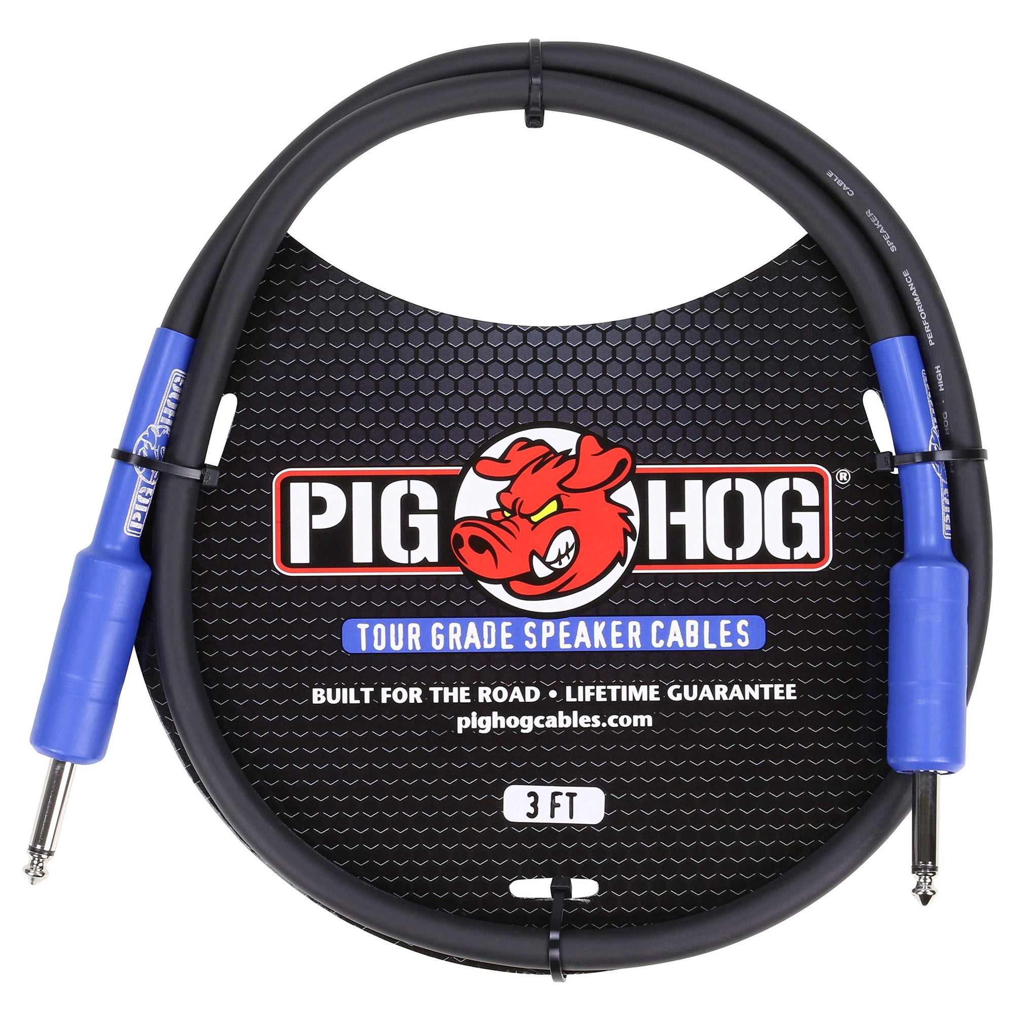 Strukture Pig Hog 8mm Speaker Cable - 14 Gauge - 3 ft