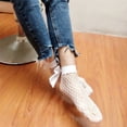 thumbnail image 2 of Women Ruffle Fishnet Ankle High Socks Mesh Lace Fish Net Short Socks Heel Tab Socks Womens Phrase Warm Stockings for Women Mens Socks 12 Running Women Socks Men No Show Socks Size 9-11 Female Socks, 2 of 9