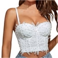 thumbnail image 2 of Chaleco moldeador informal con tirantes y escote en V para mujer, sin mangas, corsé, prenda moldeadora de cintura, ropa interior, ropa moldeadora, 2 of 8