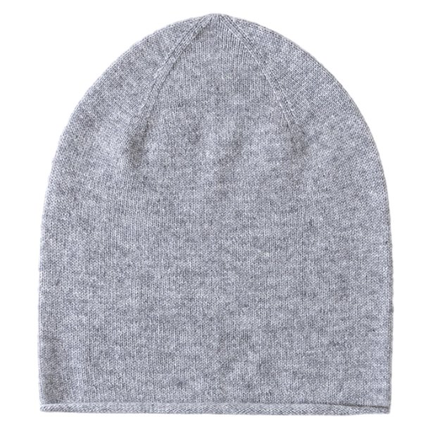 El borde rodado del sombrero de la gorrita tejida de la cachemira de las mujeres mezcló la gorra caliente del pelo del sueño de la primavera del invierno del punto suave