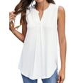 thumbnail image 2 of Fantaslook Womens Tank Tops V Neck Sleeveless Summer Shirts Loose Casual Tops Blouse, 2 of 9