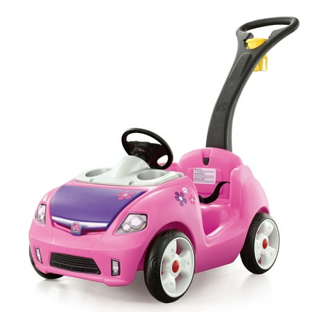 Step2 Whisper Ride II Ride On Push Car, Pink