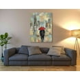 thumbnail image 3 of Epic Graffiti 'Rain in the City I' by Silvia Vassileva, Canvas Wall Art, 40"x54", 3 of 3