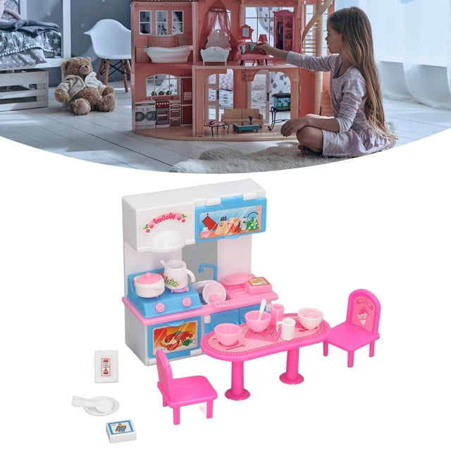 Juego de cocina de simulación, juego de cocina de simulación, juego educativo de simulación, juego de cocina de simulación, juego de juguetes, diseño fácil de usar
