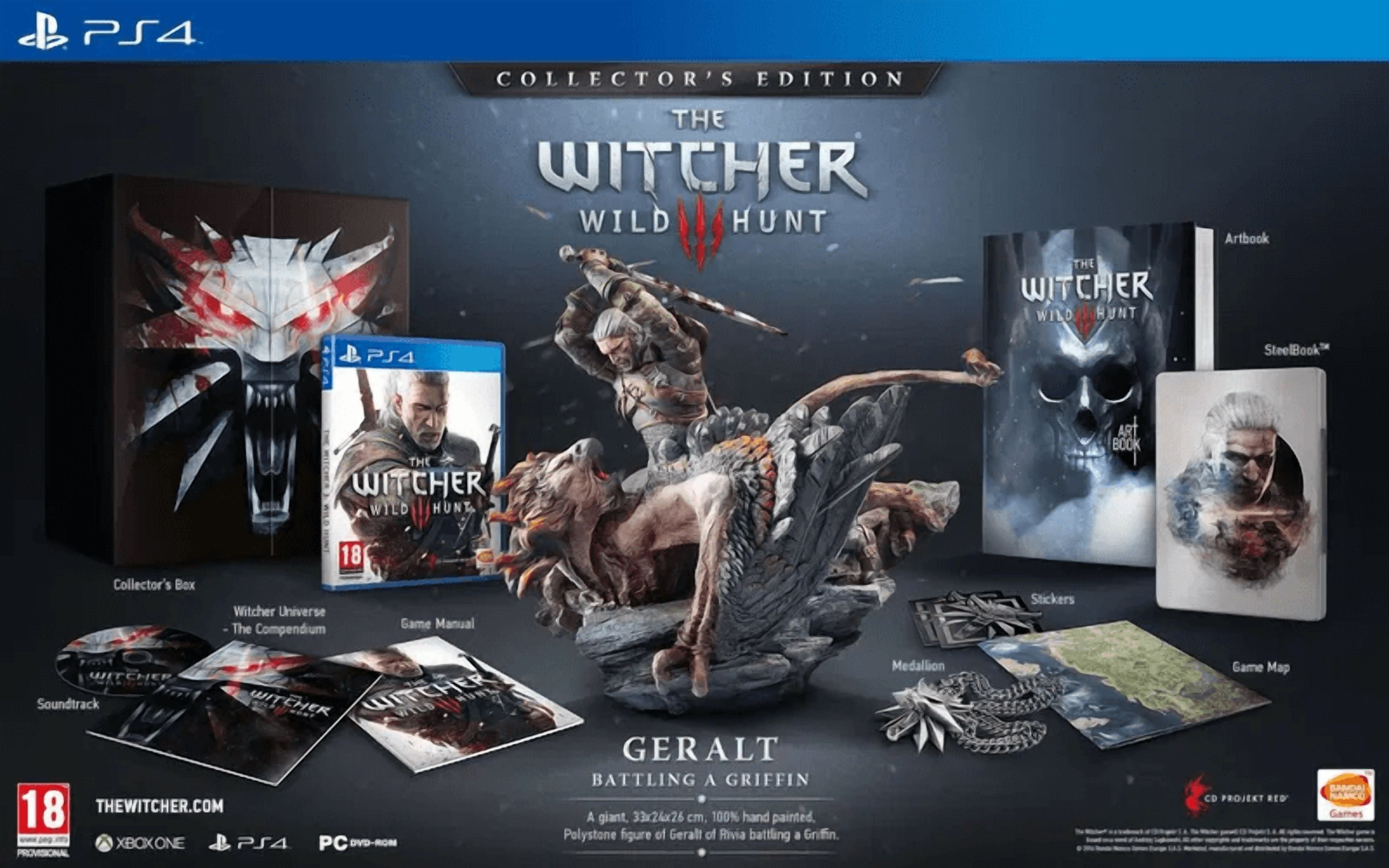 The Witcher 3: Wild Hunt Collector's Edition (Xbox One) - Walmart.com
