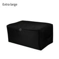 thumbnail image 1 of Bolsa de almacenamiento Organizador de edredones Bolsa con cremallera Almohada Ropa Bolsa impermeable de tela Oxford, Negro, Extra grande Scienceny HA004634-04, 1 of 6