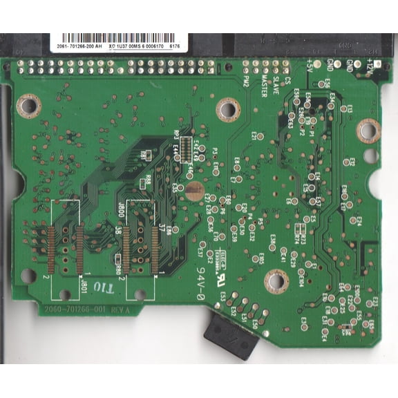 WD2000JB-19GVC0, 2061-701266-200 AH, WD IDE 3.5 PCB