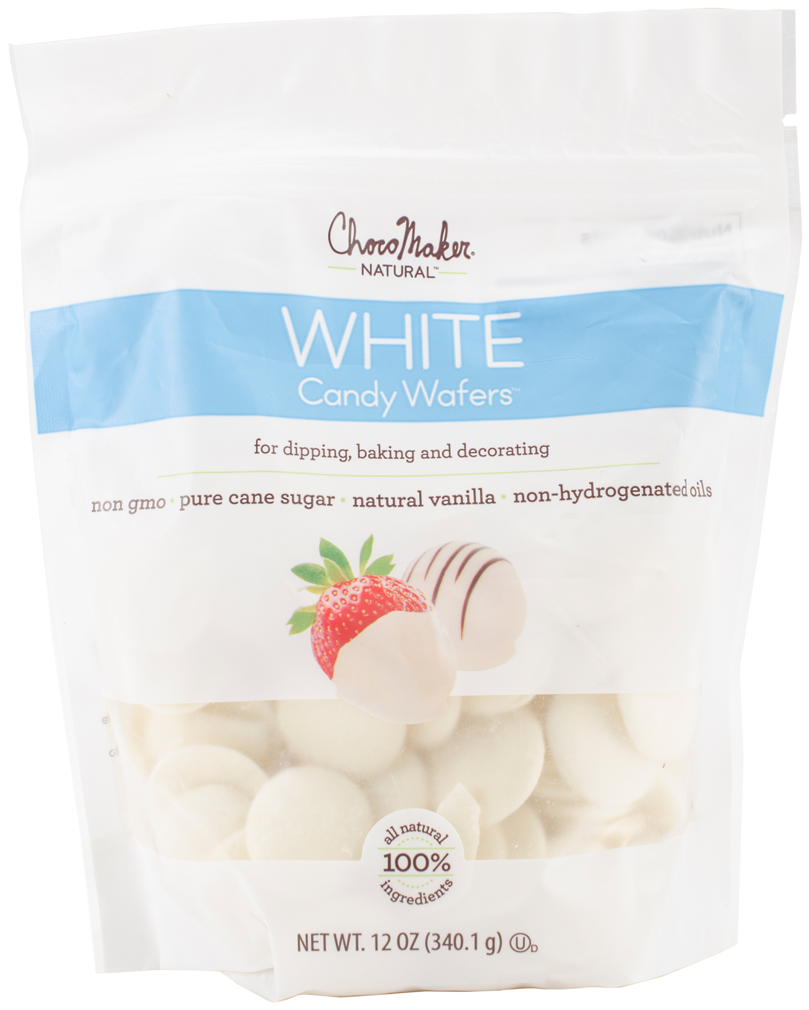 Vanilla Natural Chocolate Candy Wafers 12oz Pouch Walmart