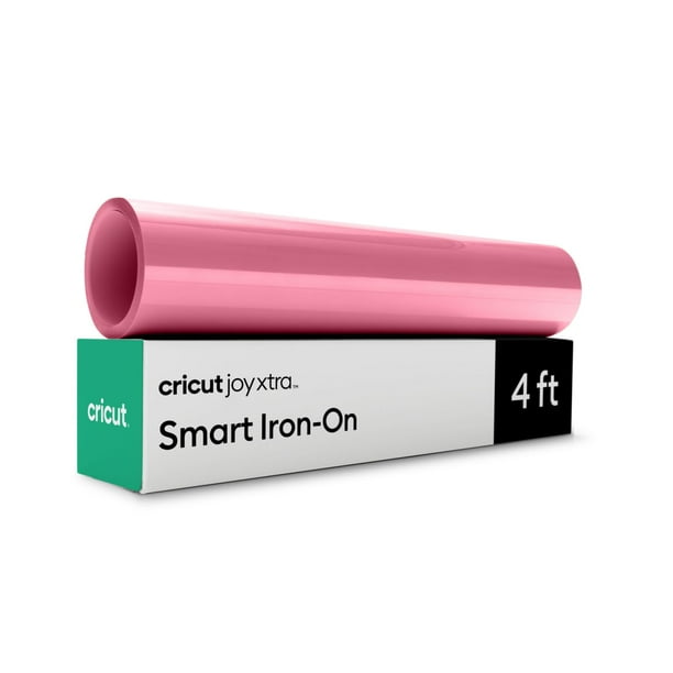 Vinilo para plancha Cricut Smart para Joy Xtra Rosa 24,1 cm x 1,2 m