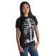 thumbnail image 1 of Camiseta de Halloween Ann Arbor T-shirt Co. con Impresión de Esqueleto Talla M Color Negro, 1 of 3