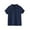 Navy, variant on Boys Cotton Shirts Summer Casual School Workout Shirts Short Sleeve Solid Color Shirt