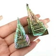 thumbnail image 5 of RSAMD Rare Rainbow Titanium Bismuth Specimen Mineral Gem Crystal Healing Stone Lot-160-200g, 5 of 9