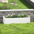 thumbnail image 2 of MAYEERTY 47×12 Weatherproof & Easy Install White PVC Rectangular Fence, 2 of 5