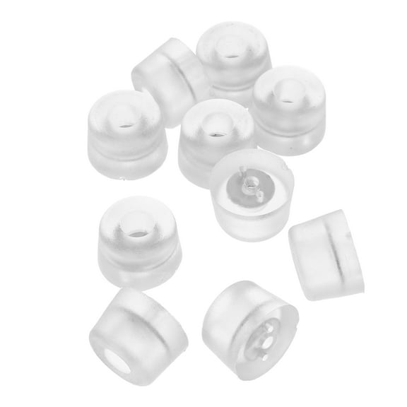Raindrops 10pcs Clear Silicone Feet For Furniture Anti-Slip And Noise Canceling Pads For Table Legs Chair Legs Cutting Boards Hardwood Floors Protector