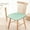 Green #2, variant on Fiudx Thickened Dining Chair Cushion, 40Cm Square Summer Office Seat Cushion with Anti-Slip Straps, 1-Pack