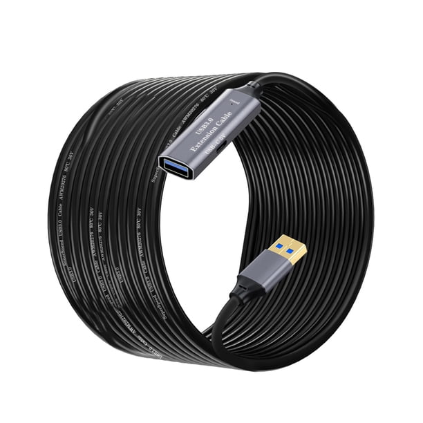 Línea Extendida Compatible con extensor de cable de datos USB 2.0/1.1/1.0 para cámara web (5M)
