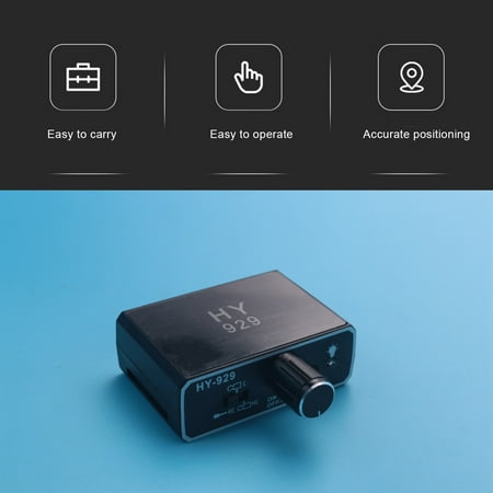 

Wall Voice Listen DIY HY929 High Strength Wall Microphone Voice Listen Detector for Engineer Water Leakage Oil Leaking Hearing for Repair