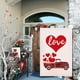 thumbnail image 3 of Bandera De Jardín De San Valentín Arpillera Bandera De Jardín De Doble Cara Impreso Corazón De Amor Para El Hogar Vacaciones Aniversario Boda Patio Decoración Al Aire Libre Advancent HA034551-00, 3 of 6