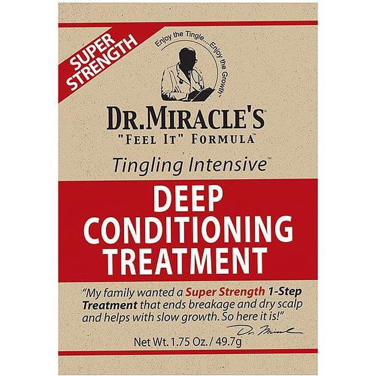 Dr. Miracle's Feel It Formula Deep Conditioning Treatment, 1.75 oz
