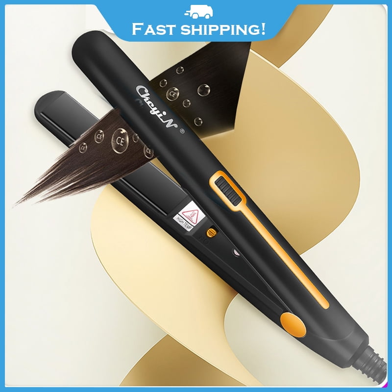 2 in 1 Portable Mini Straightening Iron Hair Straightener Hair Curler