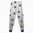 thumbnail image 5 of Toddler Boy Pajamas Cotton Pjs Set Kids 3D Dinosaur Print 2 Piece Long Sleeve Sleepwear Kaprioy Pajamas Set 2T-7T, 5 of 6