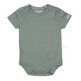 thumbnail image 1 of Coccoli Tencel Modal Short Sleeve Onesie - Lily Pad / 1 Month (8-10 lbs) / Core, 1 of 1