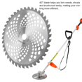 thumbnail image 2 of Garosa 40T Manganese Steel Brush Cutter Grass Trimmer Circular Blade Replacement Accessory, Brush Cutter Accessories, 40T Blade, 2 of 5