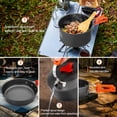 thumbnail image 4 of THTYBROS Juego de utensilios de cocina para camping de 17 piezas, olla de 0,45 galones, sartén de 7 pulgadas, juego de hervidor de agua de 0,30 galones con 2 juegos de tazas de acero inoxidable, plato, 4 of 5