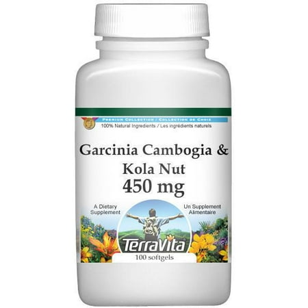 Garcinia Cambogia et Kola Combinaison Nut - 450 mg (100 capsules, ZIN: 516377)